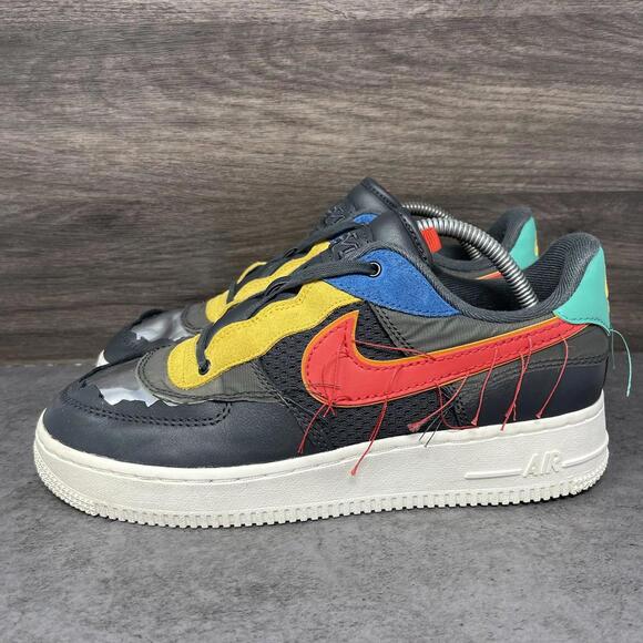 Nike Air Force 1 Low BHM Mens Size 8.5 Multicolor Sneakers CT5534-001